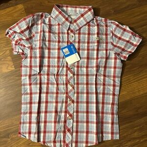 Columbia Omni Shade Sun Protection with Dual mesh Pockets Button Down